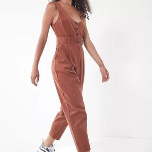 Urban Outfitters Rust Jumpsuit